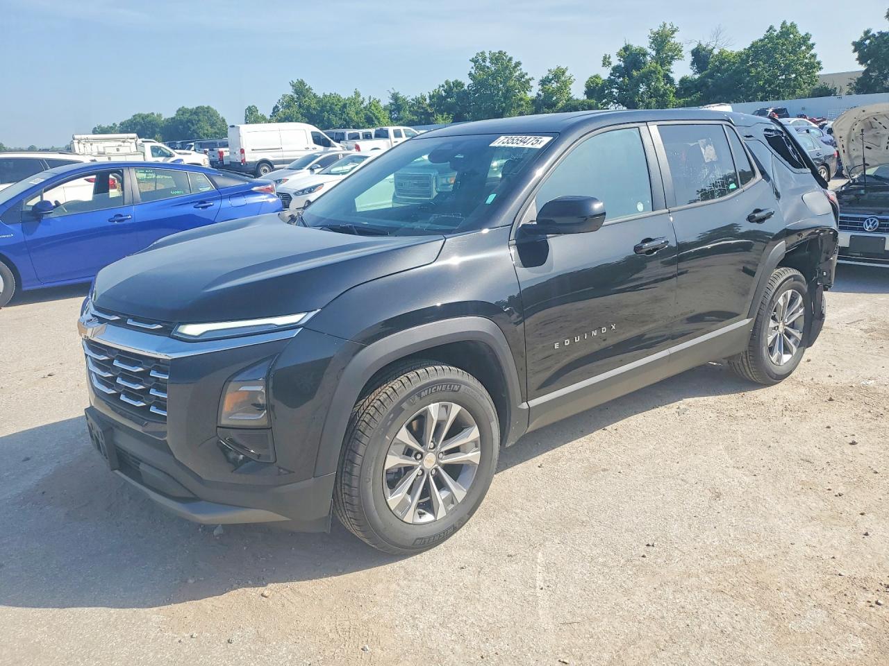 2026 Chevrolet Equinox AWD LT, VIN 3GNAXPEGXTL419146 — Rear end