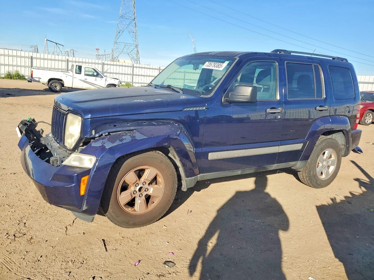 2012 Jeep Liberty Sport, VIN 1C4PJLAKXCW138191 — Перед