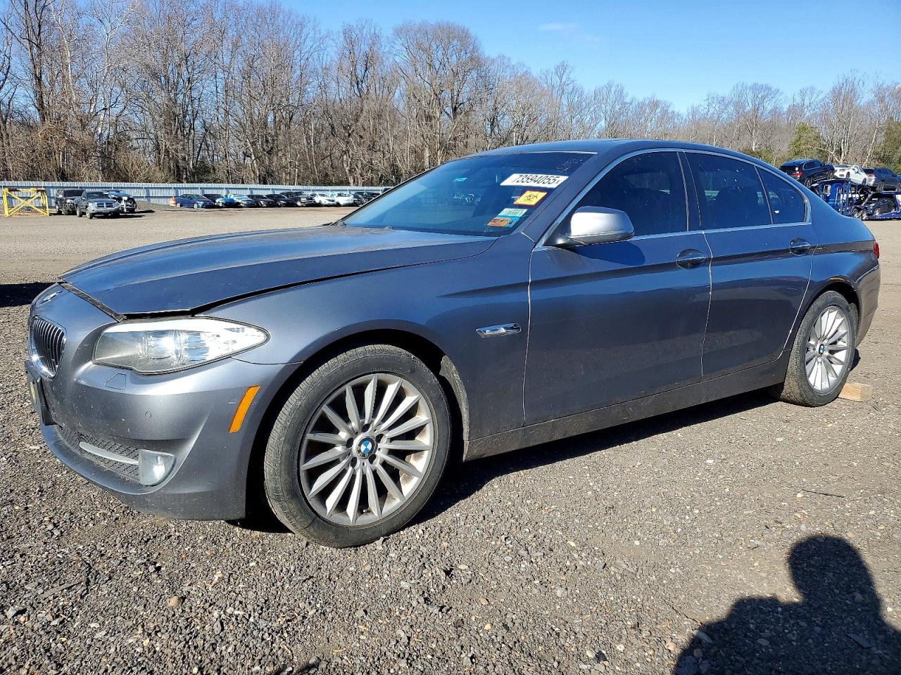 2011 BMW 5 Series 535i, VIN WBAFR7C59BC802383 — Prior damage history
