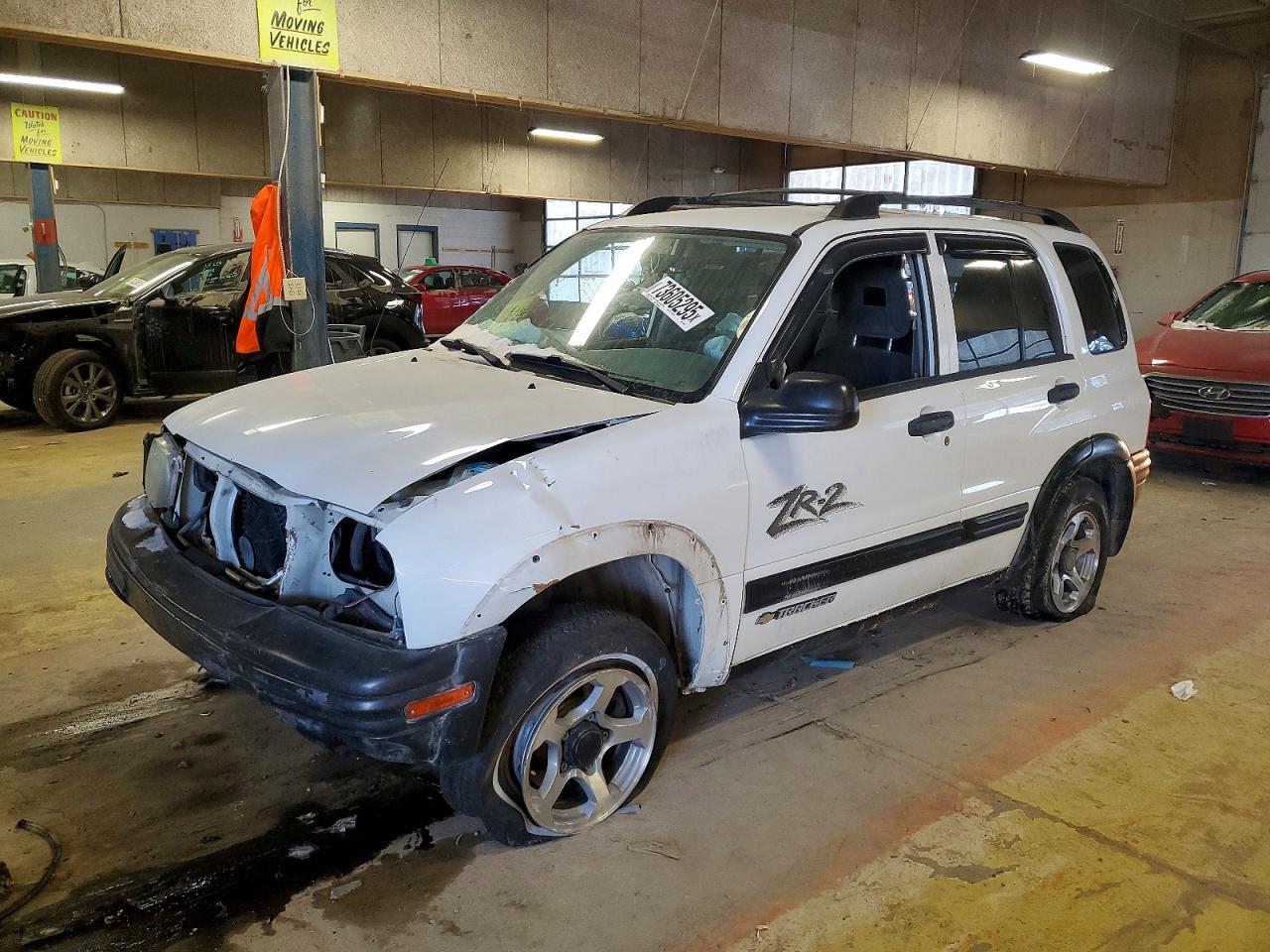 2004 Chevrolet Tracker ZR2, VIN 2CNBJ734346916323 — Side