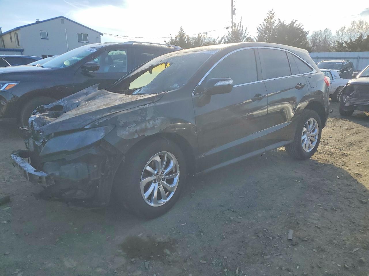 2017 Acura RDX Technology, VIN 5J8TB4H56HL028721 — Burn
