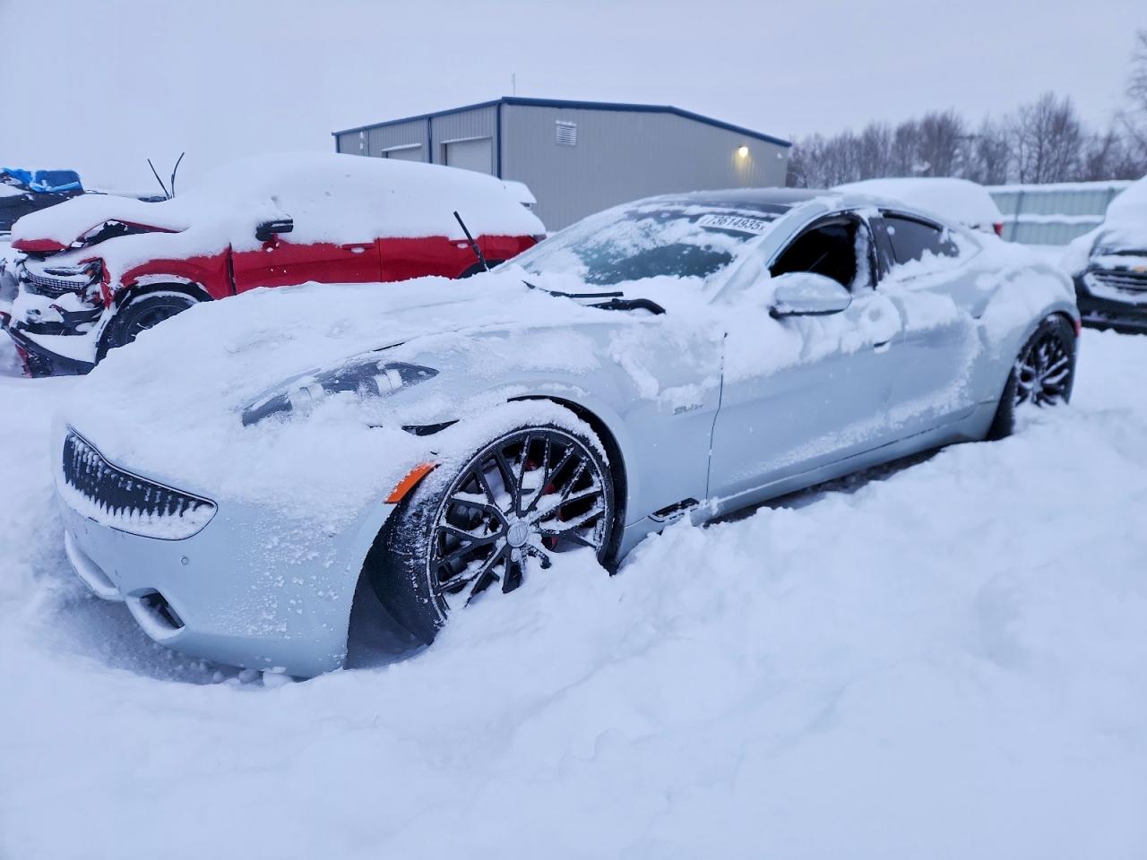 2012 Fisker Karma EcoSport, VIN YH4K14AA7CA002014 — Front end