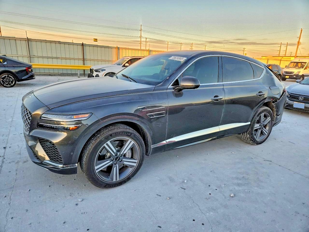 2025 Genesis GV80 Coupe 3.5T, VIN KMUJAESC7SU239186 — Rear end