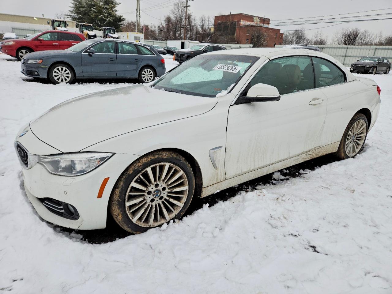 2015 BMW 4 Series 428i xDrive, VIN WBA3T1C5XFP820424 — Undercarriage