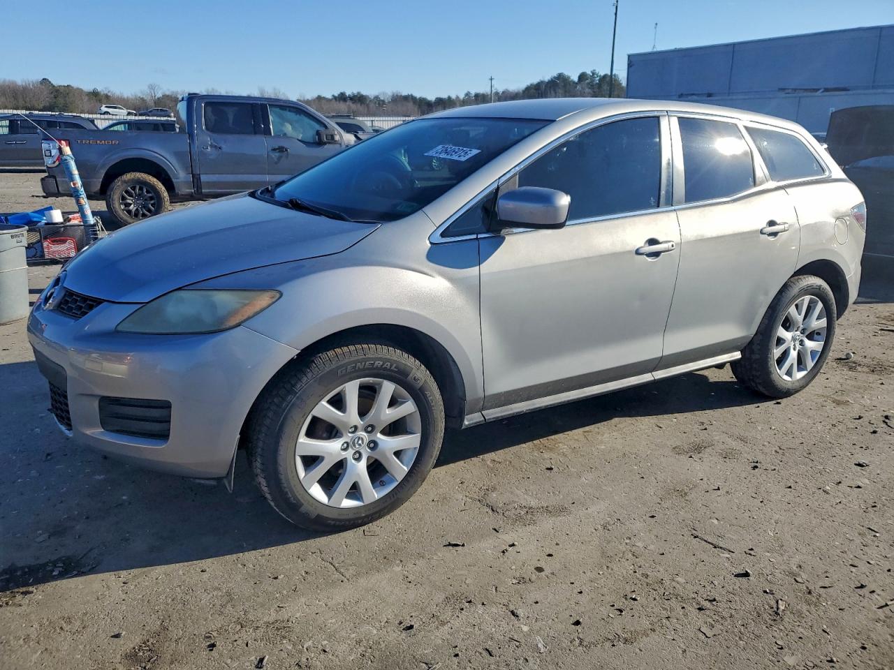 2007 Mazda CX-7 Sport, VIN JM3ER293970141185 — Frame damage