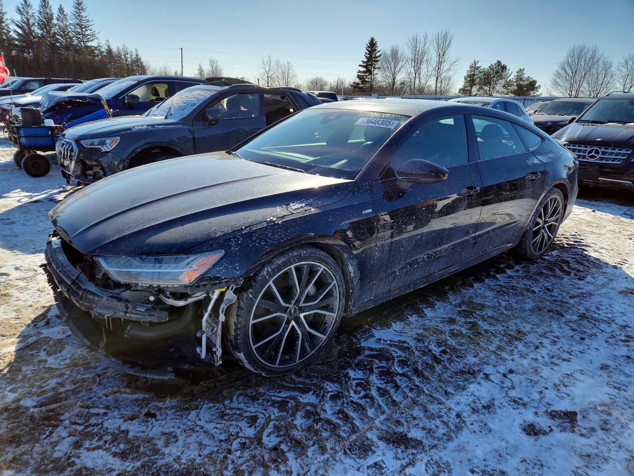 2022 Audi A7 Prestige, VIN WAUV2AF24NN049384 — Front end
