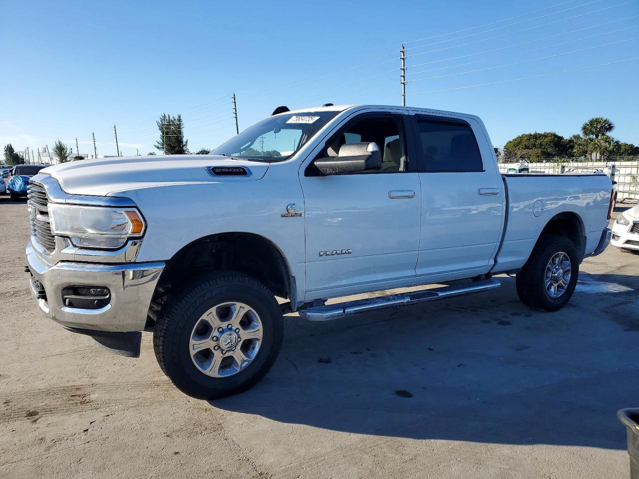 2021 Ram 2500 Big Horn, VIN 3C6UR5DL8MG578963 — Water / flood