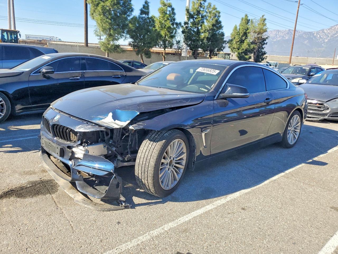 2015 BMW 4 Series 428i, VIN WBA3N7C57FK224276 — Front end