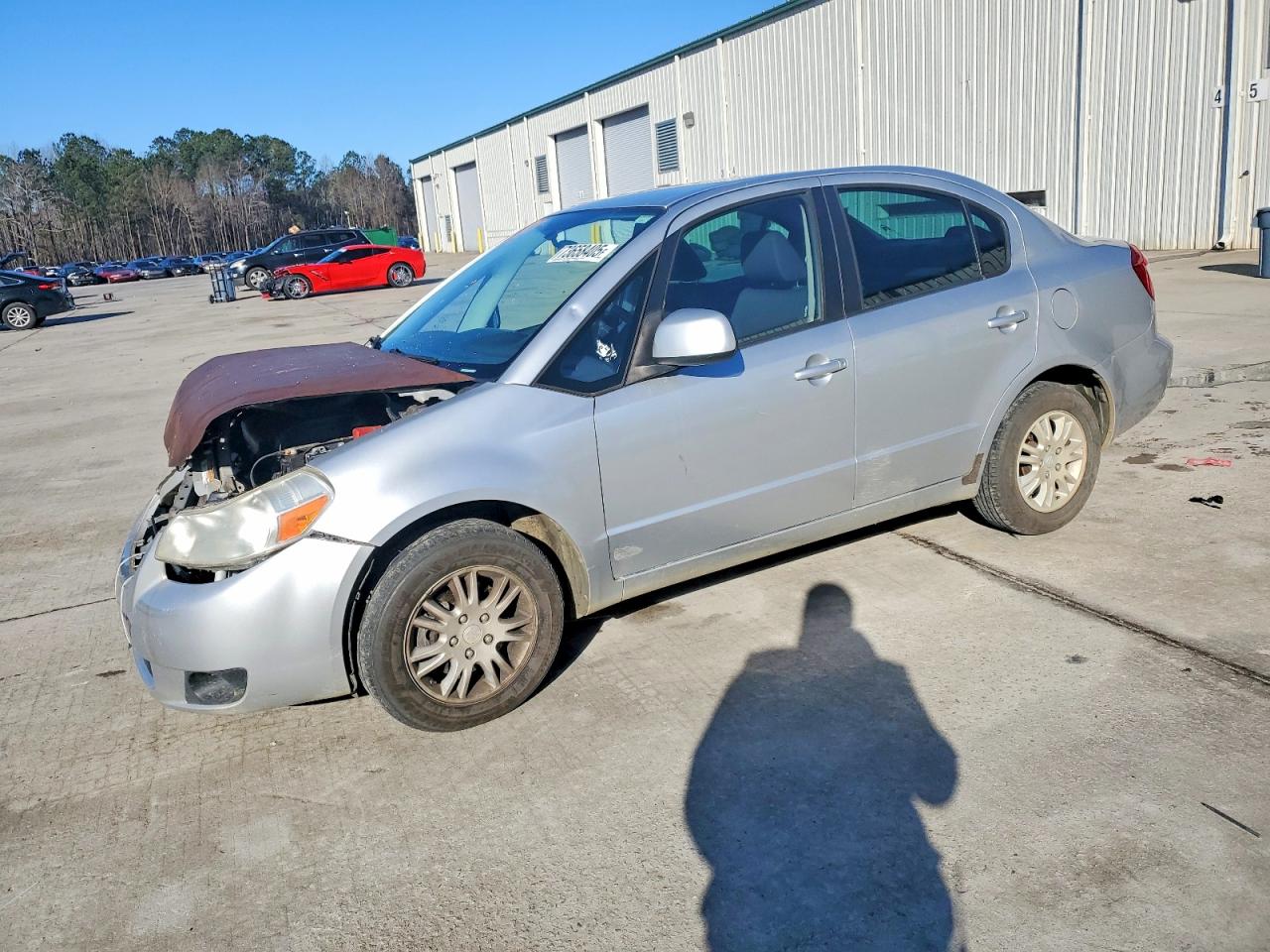 2012 Suzuki SX4 LE, VIN JS2YC5A31C6302484 — Front end