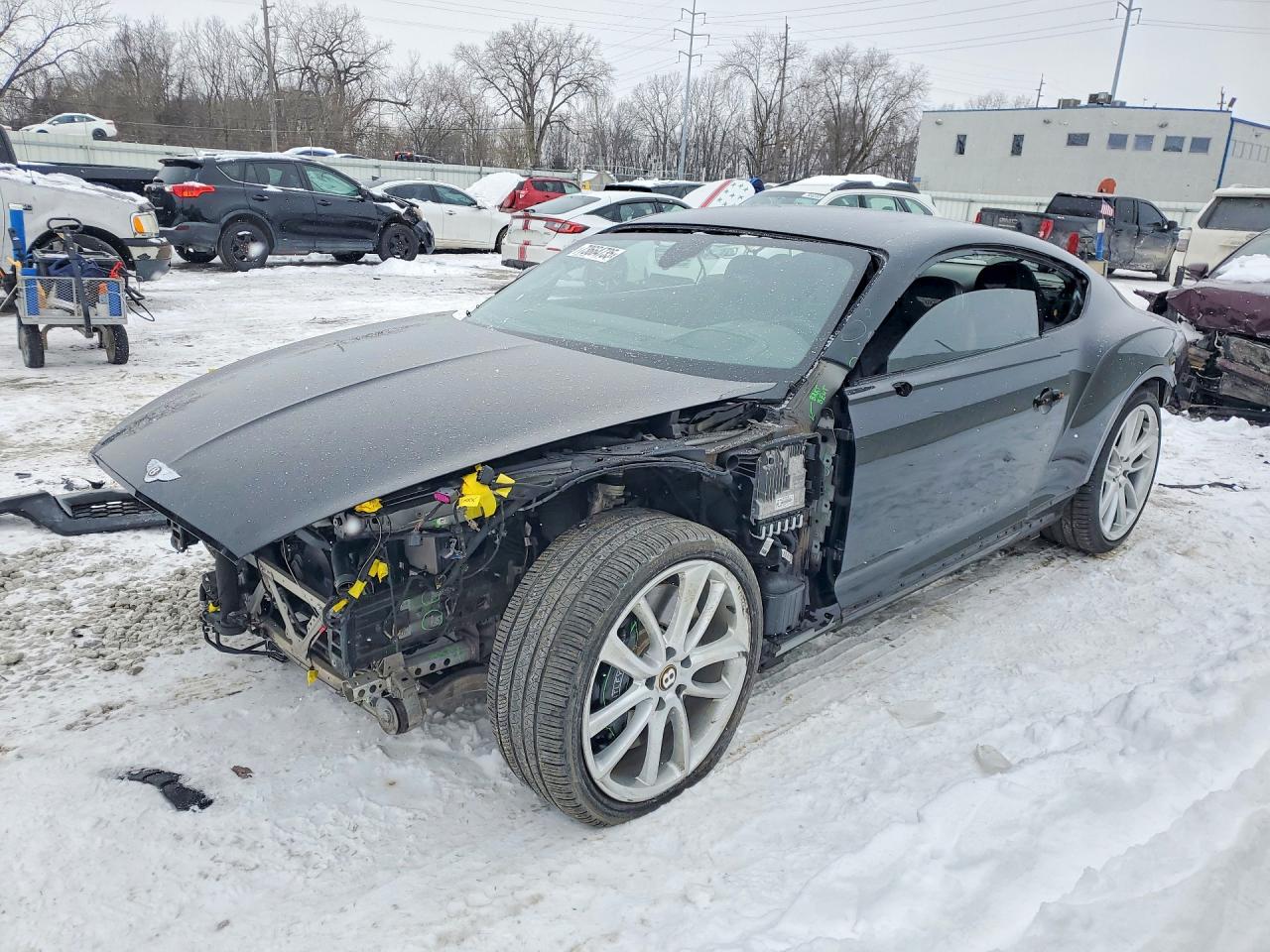 2020 Bentley Continental GT First Edition, VIN SCBCG2ZG4LC075259 — Front end