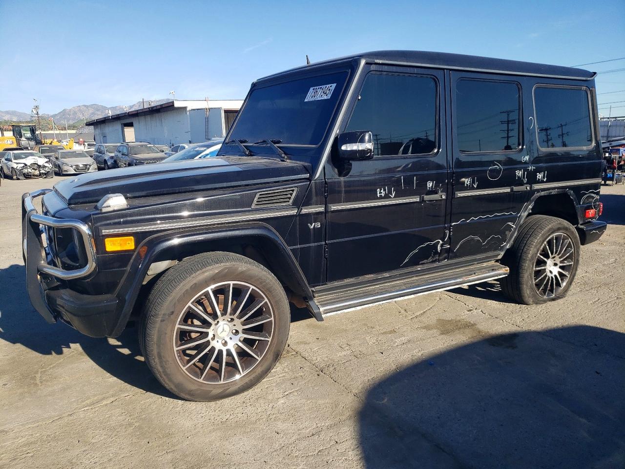 2011 Mercedes-Benz G 550, VIN WDCYC3HF9BX186744 — Side