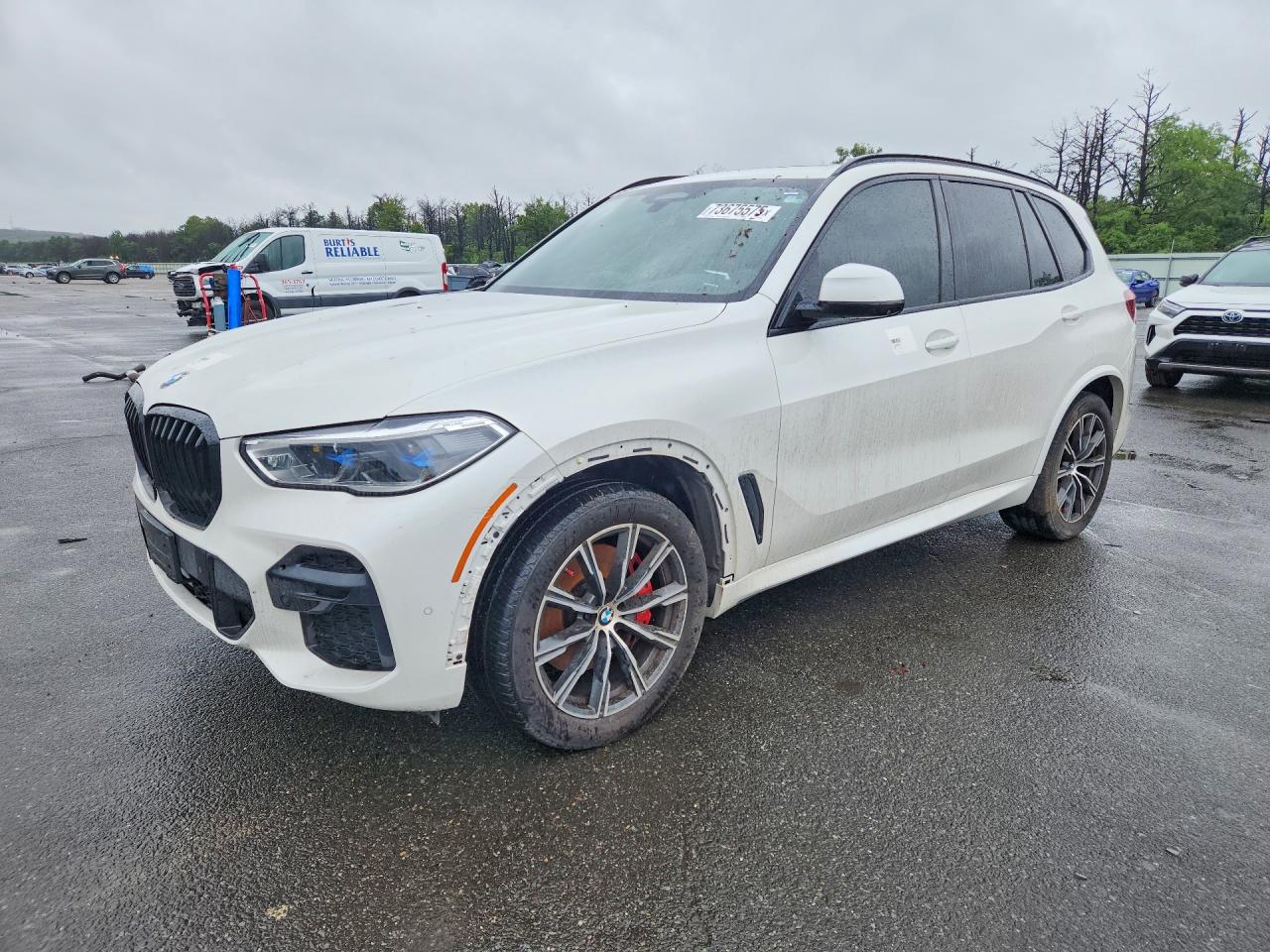 2022 BMW X5 xDrive40i, VIN 5UXCR6C08N9J12533 — Missing or altered VIN