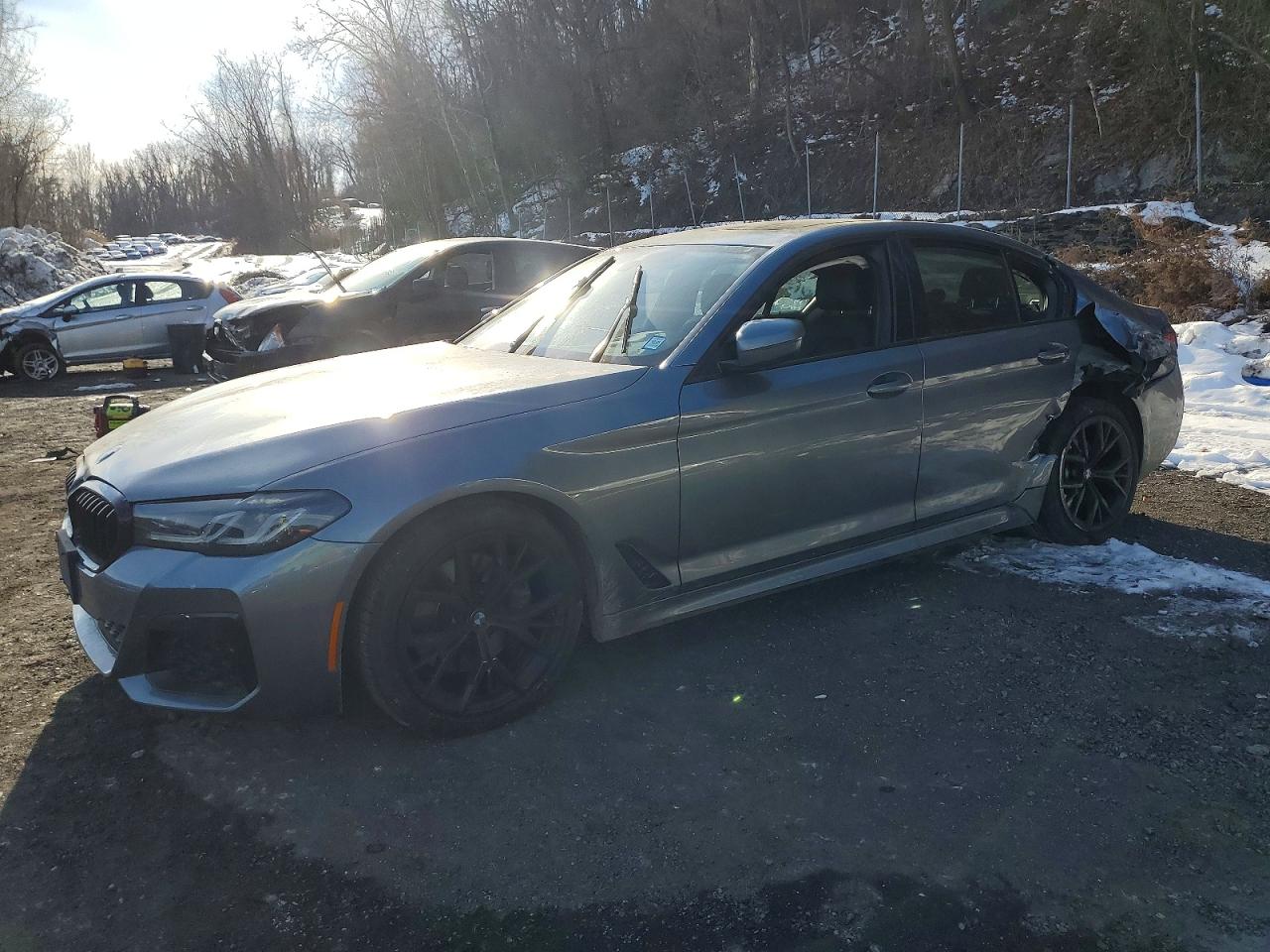 2022 BMW 5 Series 530i xDrive, VIN WBA13BJ01NWX57691 — Rear end