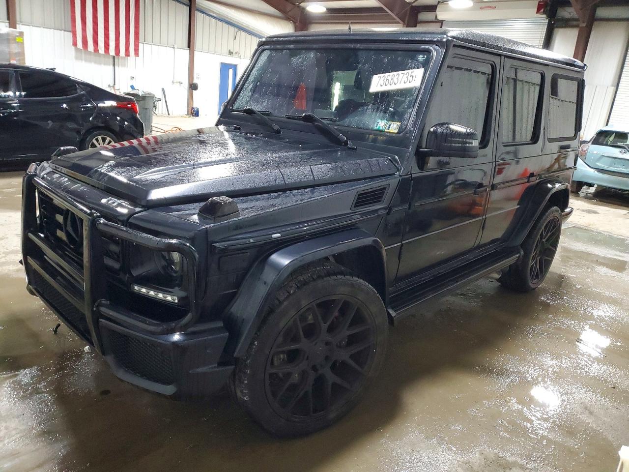 2013 Mercedes-Benz G 63 AMG, VIN WDCYC7DF6DX205816 — Front end