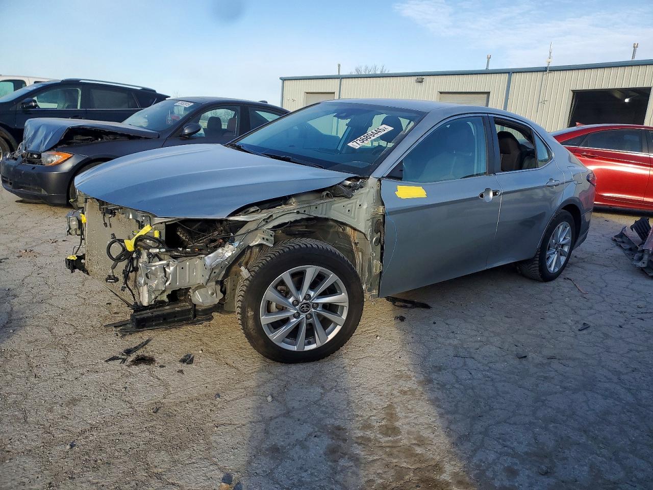 2023 Toyota Camry LE, VIN 4T1C11AKXPU809634 — Front end