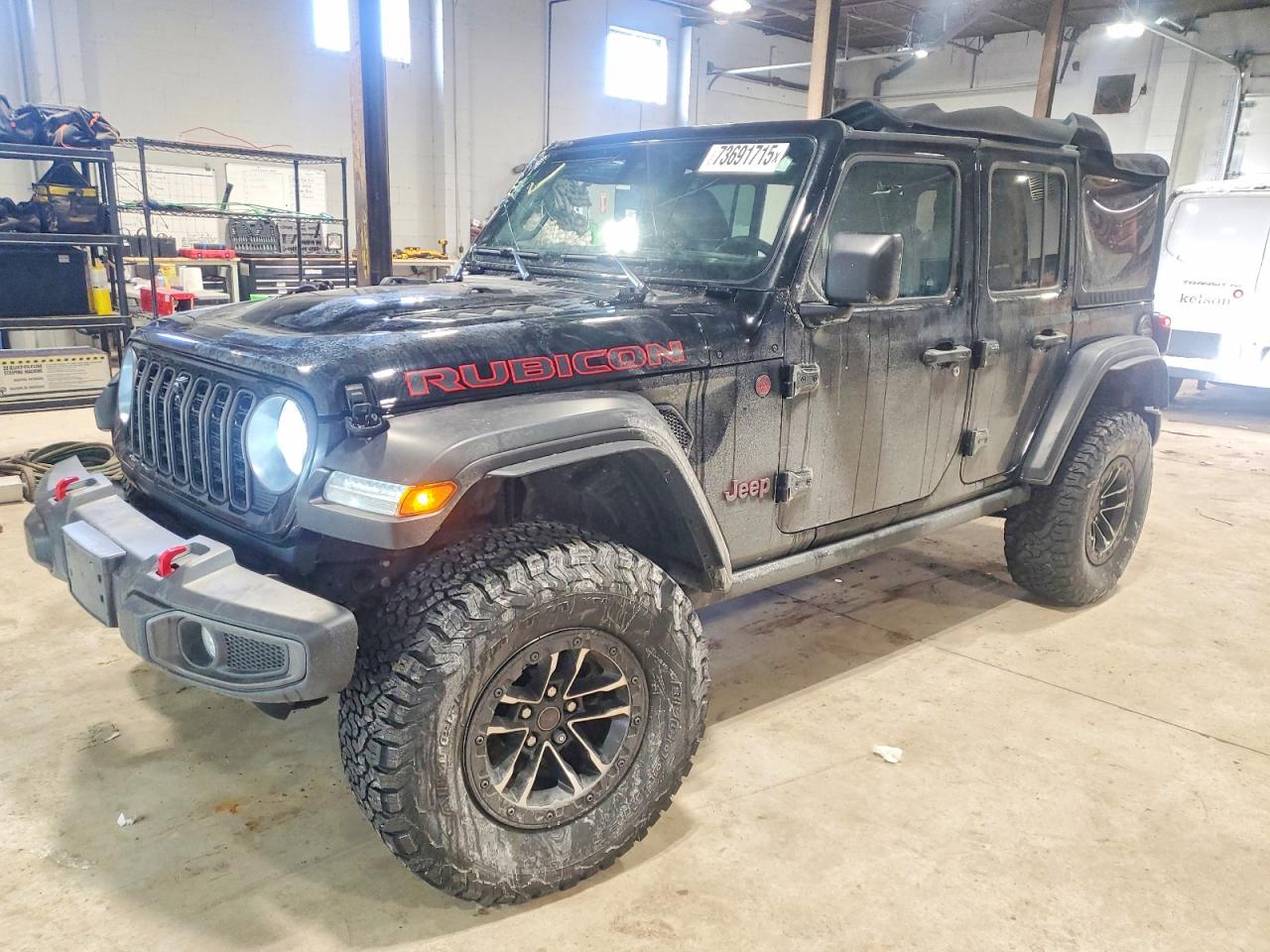 2024 Jeep Wrangler Rubicon, VIN 1C4RJXFG5RW159091 — Крыша