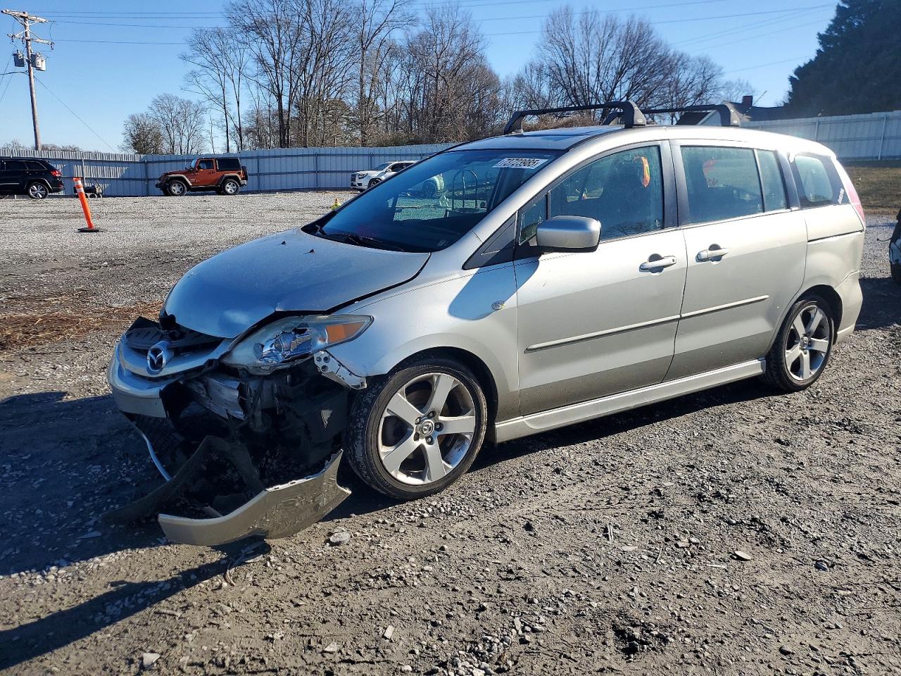2007 Mazda 5 Touring, VIN JM1CR293270150553 — Перед