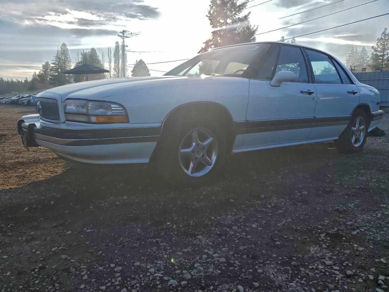 1995 Buick LeSabre Limited, VIN 1G4HR52L4SH535362 — Днище