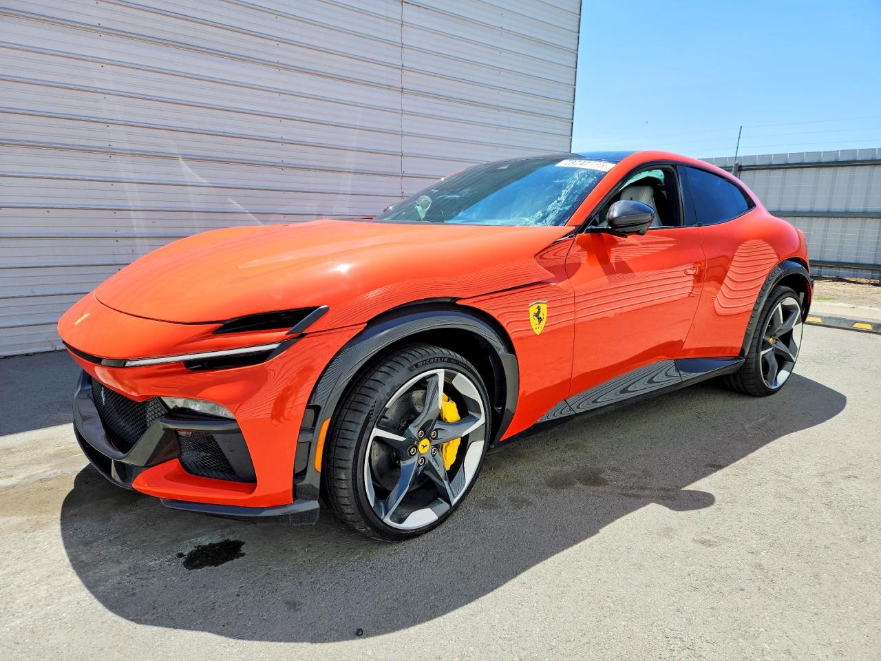 2025 Ferrari Purosangue, VIN ZSG06VTA5S0319544 — Front end
