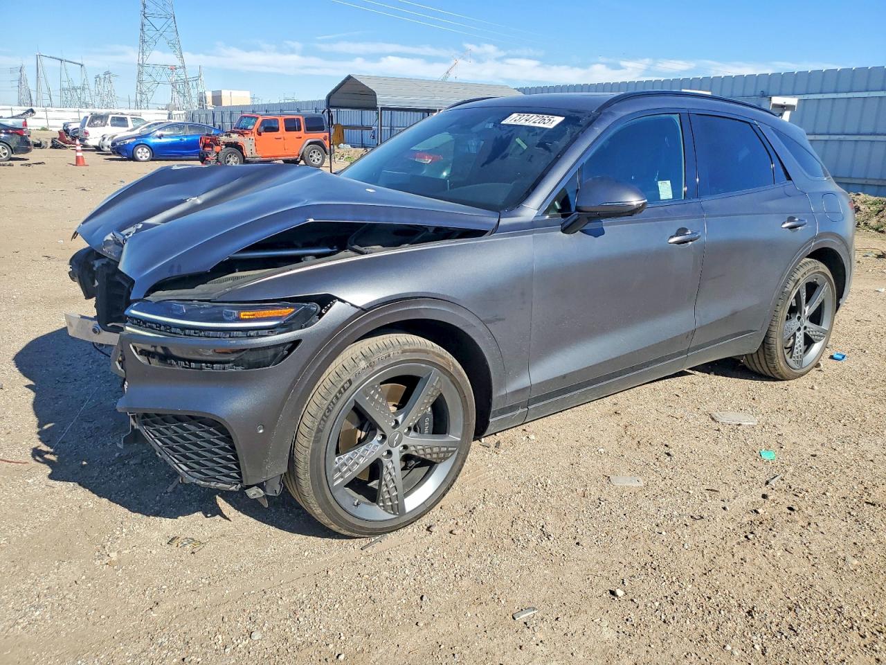 2023 Genesis GV70 2.5T, VIN KMUMADTB1PU091251 — Front end