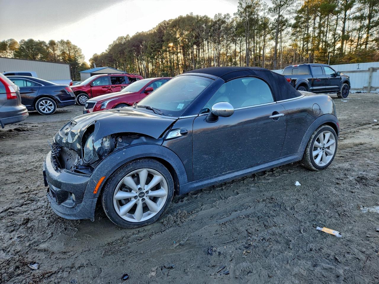 2015 MINI Roadster S, VIN WMWSY3C54FT595580 — Front end