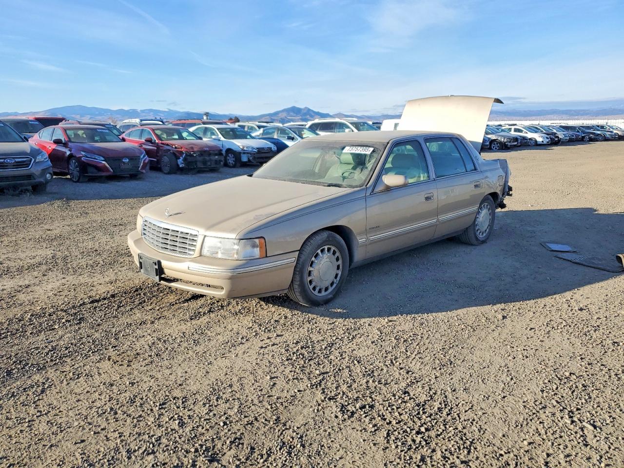 1998 Cadillac DeVille, VIN 1G6KD54Y0WU708845 — Rear end