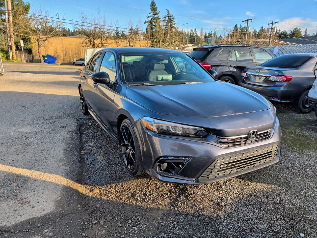 2022 Honda Civic Sport, VIN 2HGFE2F58NH536435 — Prior damage history