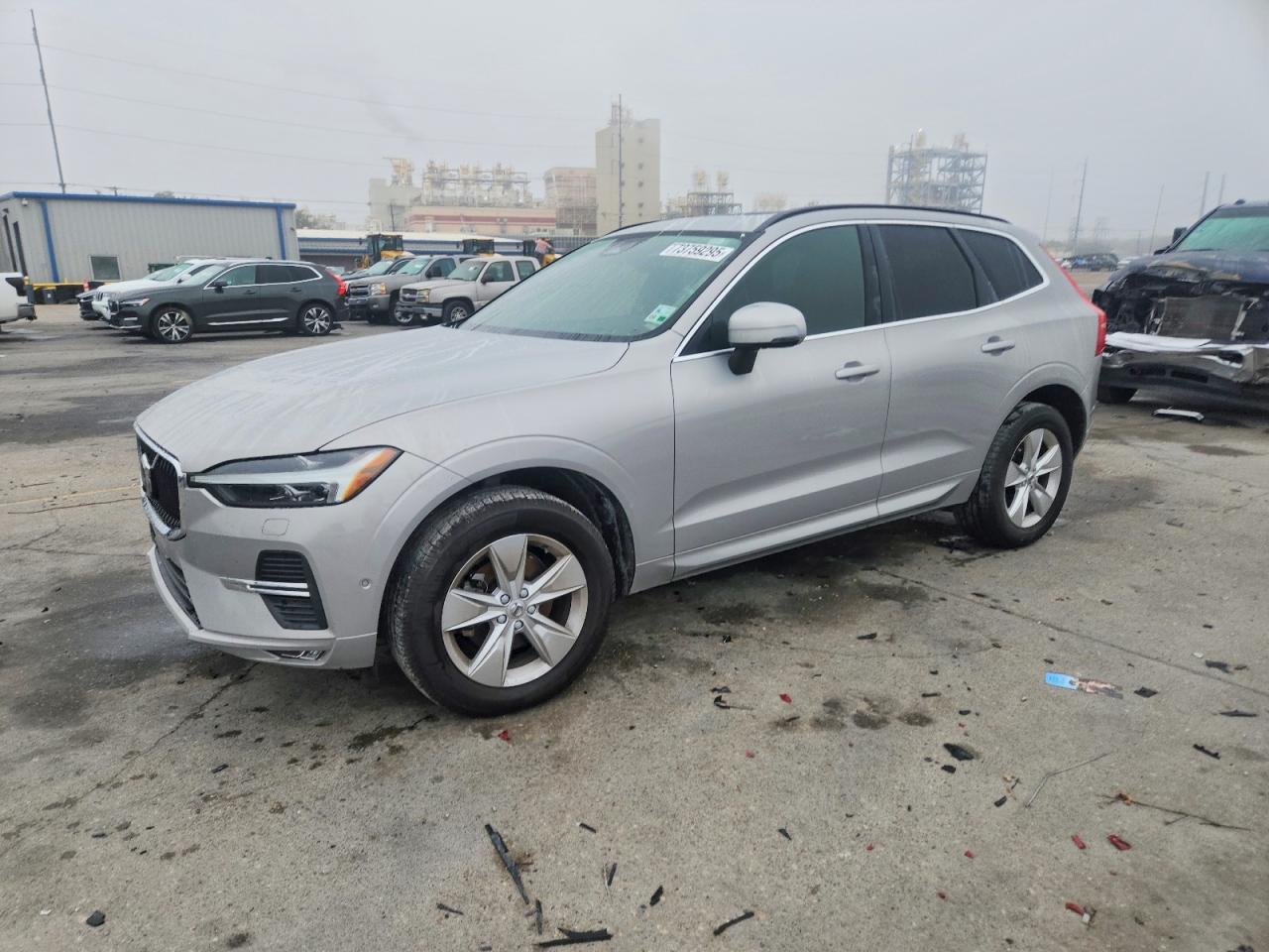 2022 Volvo XC60 Momentum, VIN YV4L12DKXN1004637 — Interior fire
