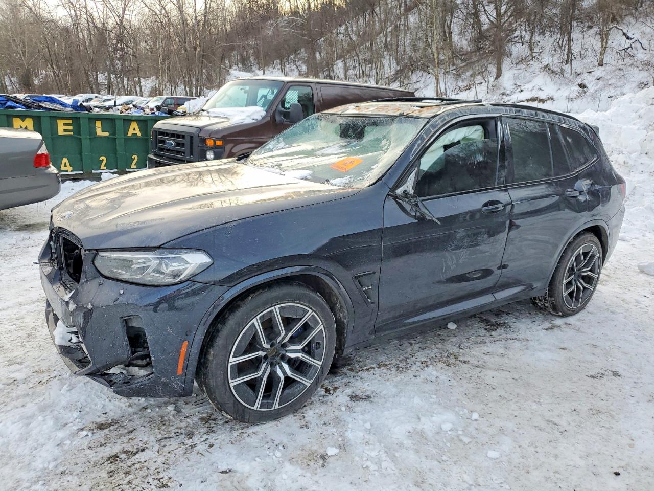 2023 BMW X3 M, VIN 5YM13EC02P9R88125 — Фото с аукциона