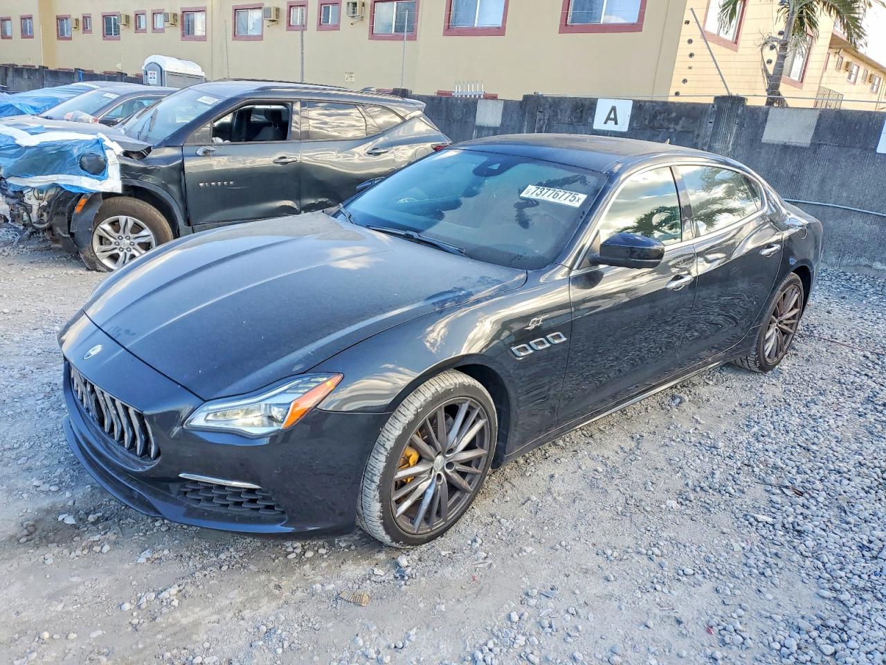 2022 Maserati Quattroporte GT, VIN ZAM56XPA0NX399739 — Minor dents and scratches