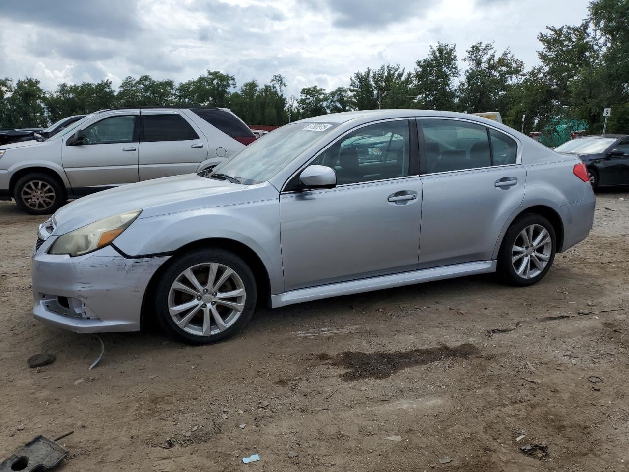 2013 Subaru Legacy Premium, VIN 4S3BMCC60D3015424 — Undercarriage