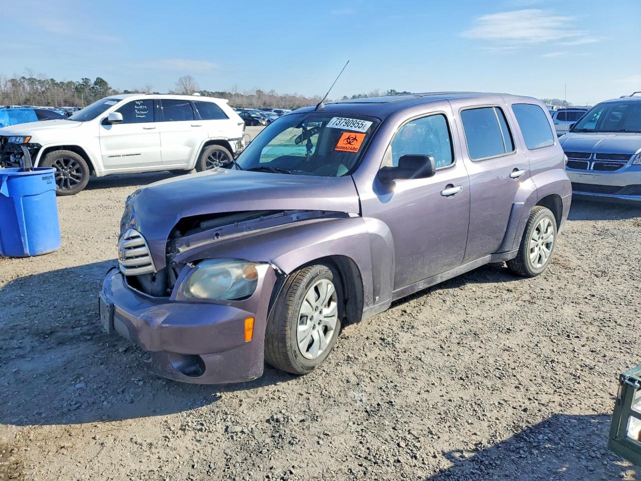 2007 Chevrolet HHR LS, VIN 3GNDA13D17S598080 — Front end