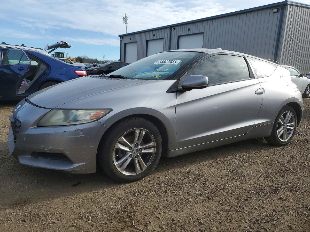 2012 Honda CR-Z, VIN JHMZF1D47CS001341 — Prior damage history
