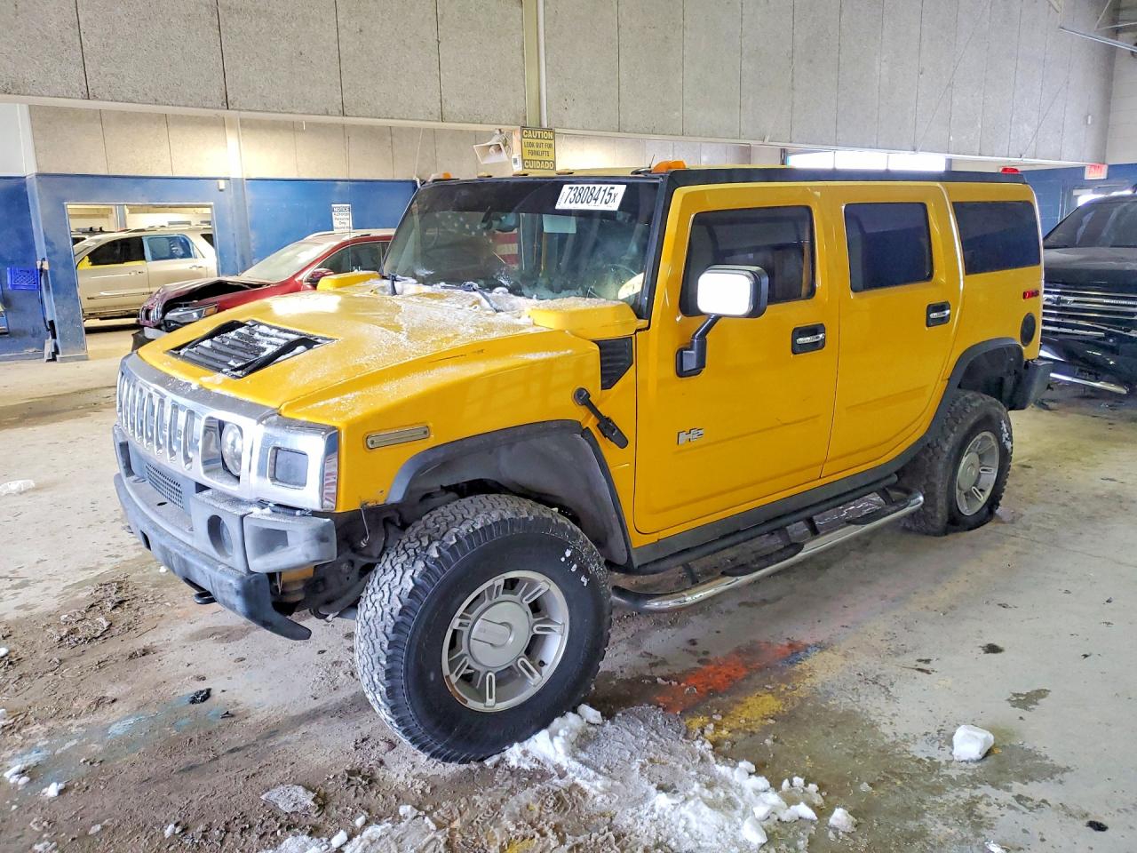 2005 Hummer H2 SUV, VIN 5GRGN23U75H132545 — Stripped
