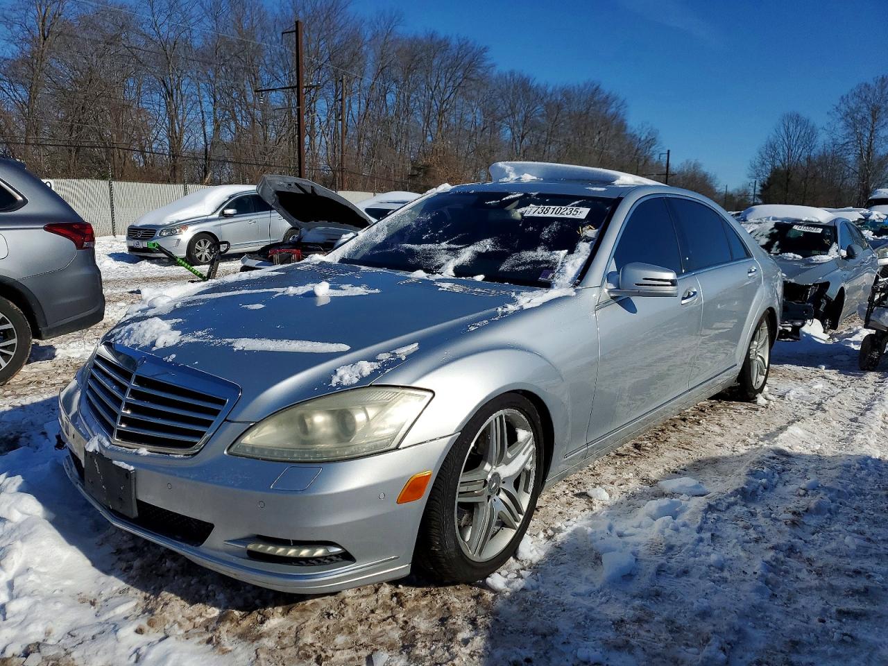 2010 Mercedes-Benz S 550, VIN WDDNG8GB0AA348566 — Front end