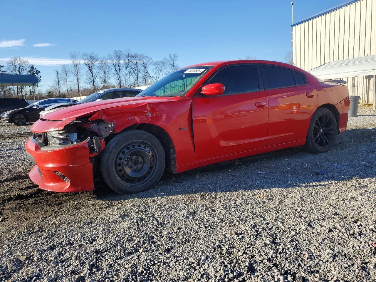 2018 Dodge Charger R/T, VIN 2C3CDXCT0JH233426 — Front end