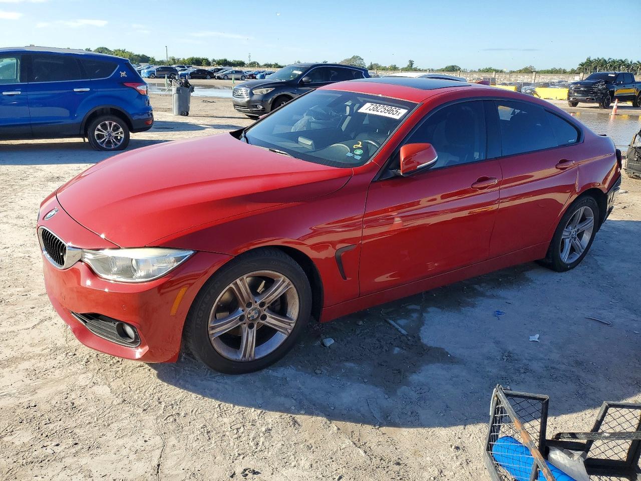 2015 BMW 4 Series 428i, VIN WBA4A5C58FD410322 — Rear end