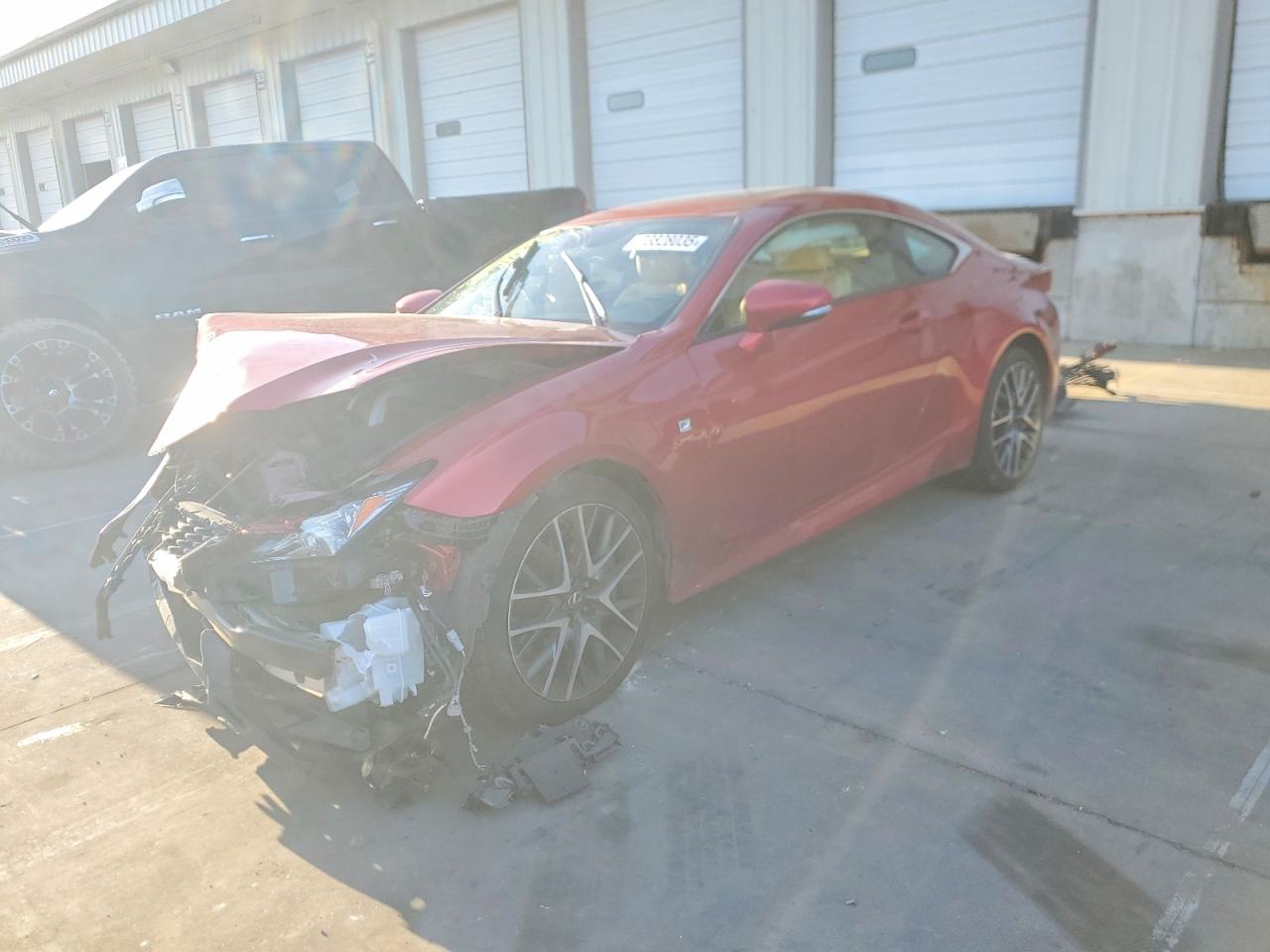 2018 Lexus RC 350, VIN JTHHZ5BC1J5018474 — Front end