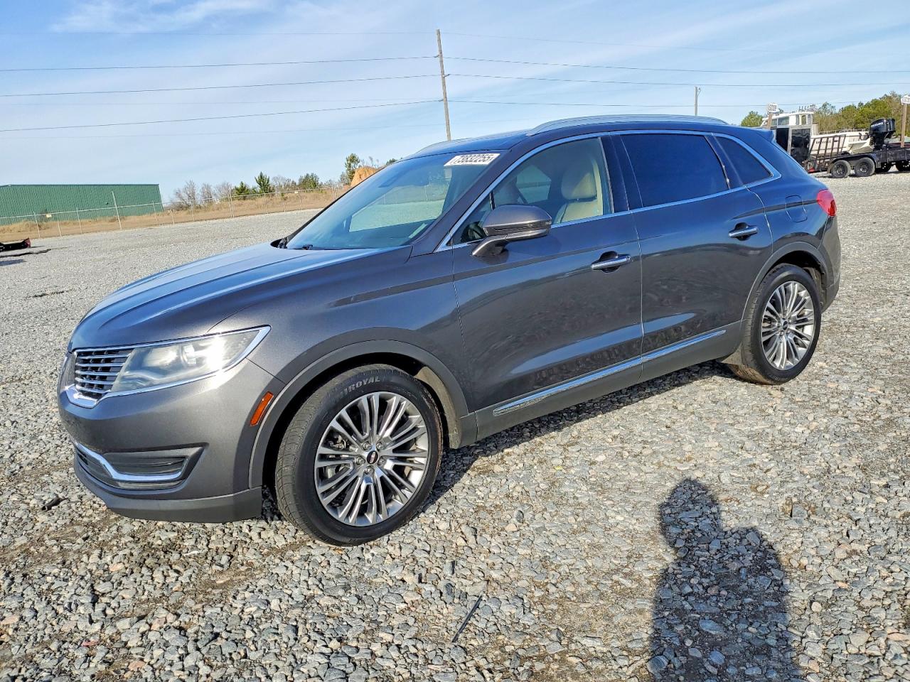 2017 Lincoln MKX Reserve, VIN 2LMPJ6LR4HBL44403 — Interior fire