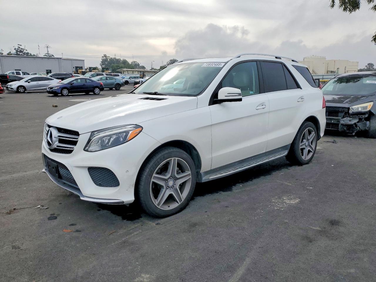 2017 Mercedes-Benz GLE 350, VIN 4JGDA5HB5HA845039 — Undercarriage