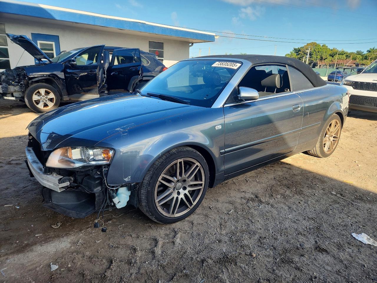 2008 Audi S4, VIN WUARL48H48K900127 — Перед
