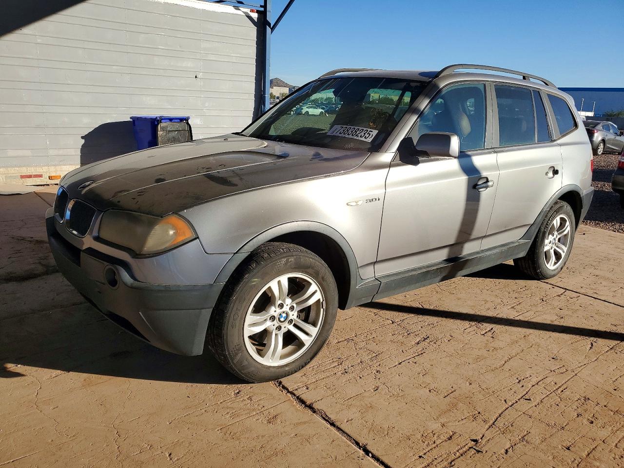 2005 BMW X3 3.0i, VIN WBXPA93485WD07201 — Minor dents and scratches