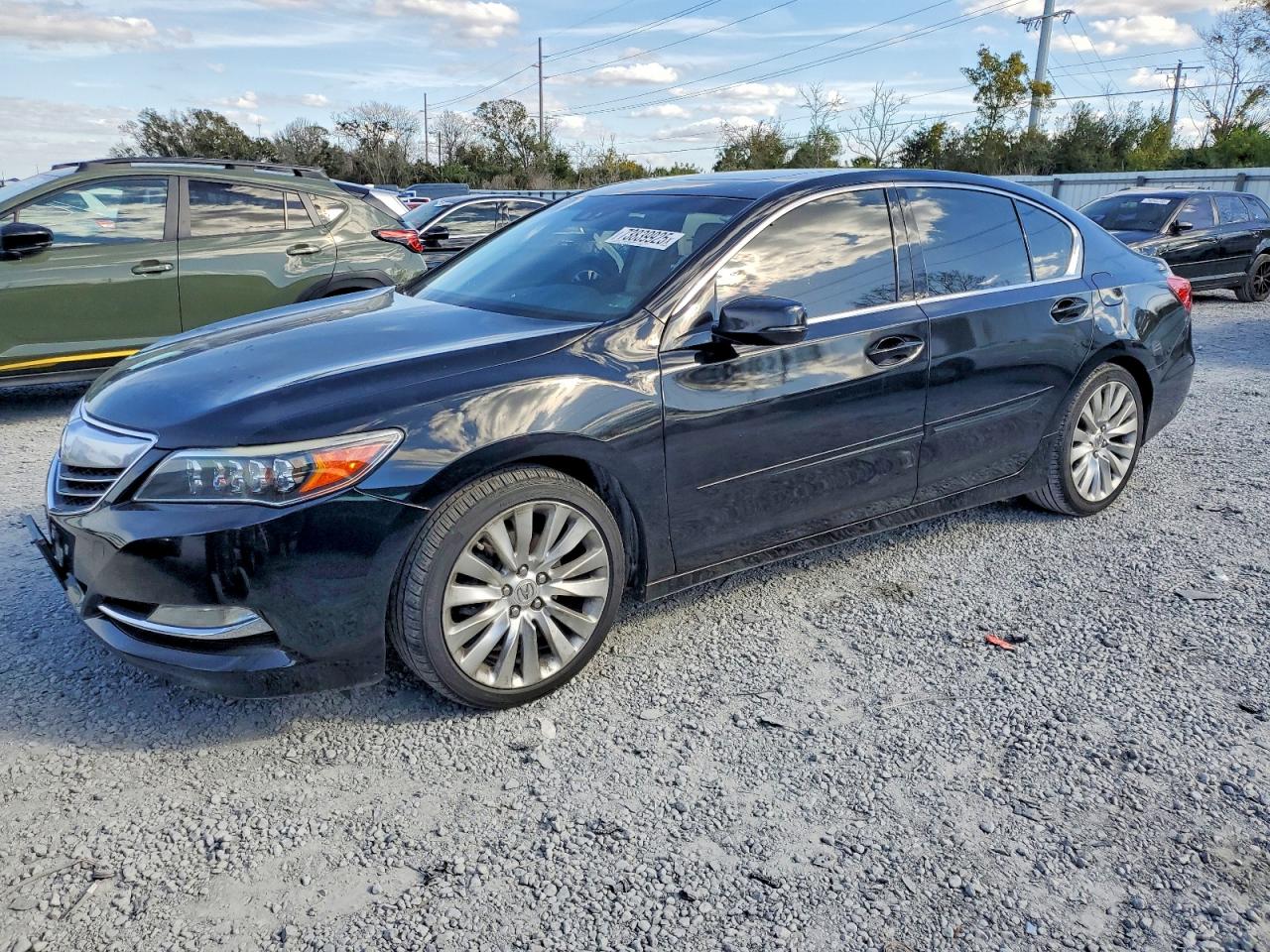 2015 Acura RLX Technology, VIN JH4KC1F59FC000836 — Side