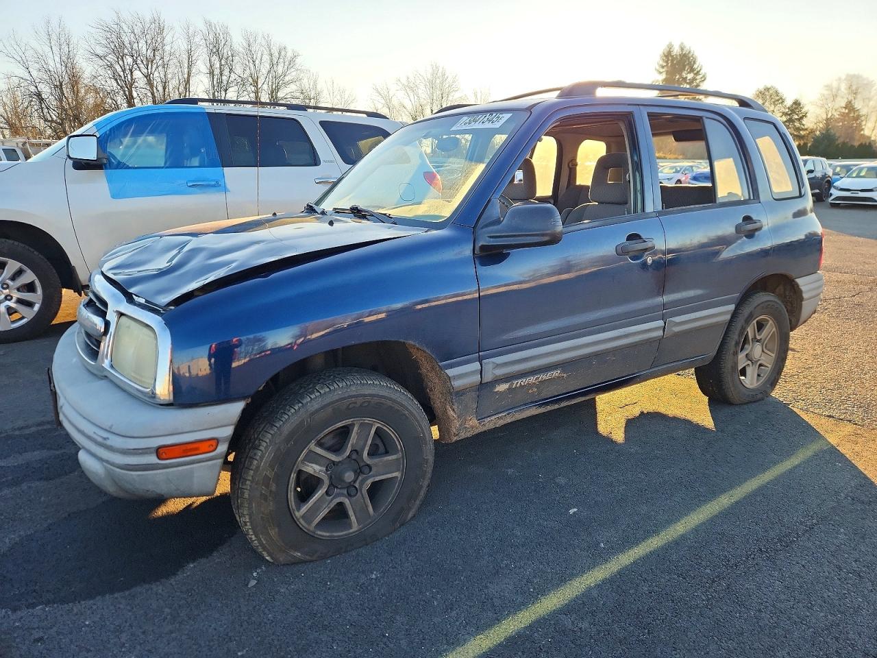 2004 Chevrolet Tracker, VIN 2CNBJ134046909245 — Front end