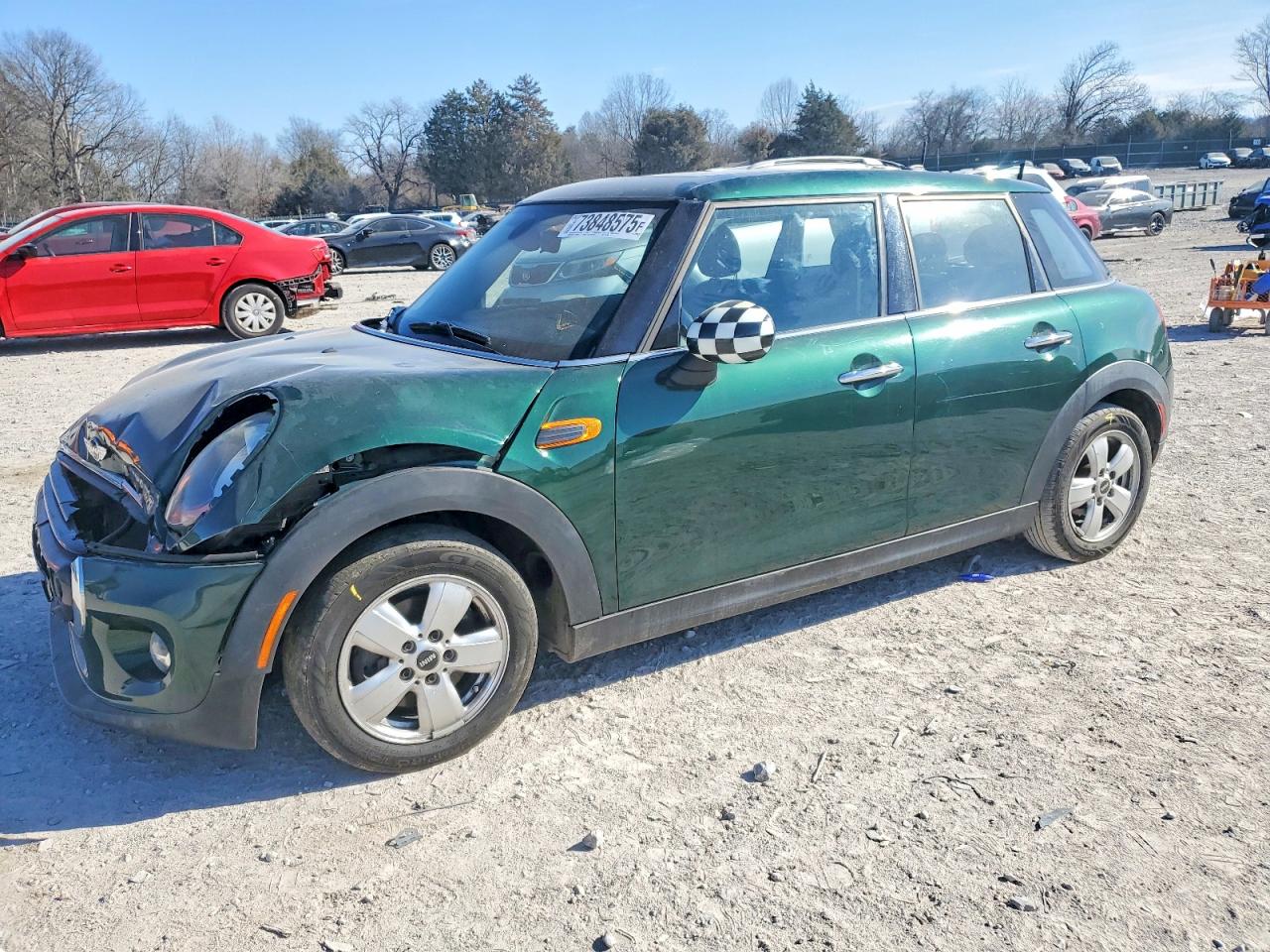 2016 MINI Hardtop 4 Door, VIN WMWXU1C50G2D11359 — Frame damage
