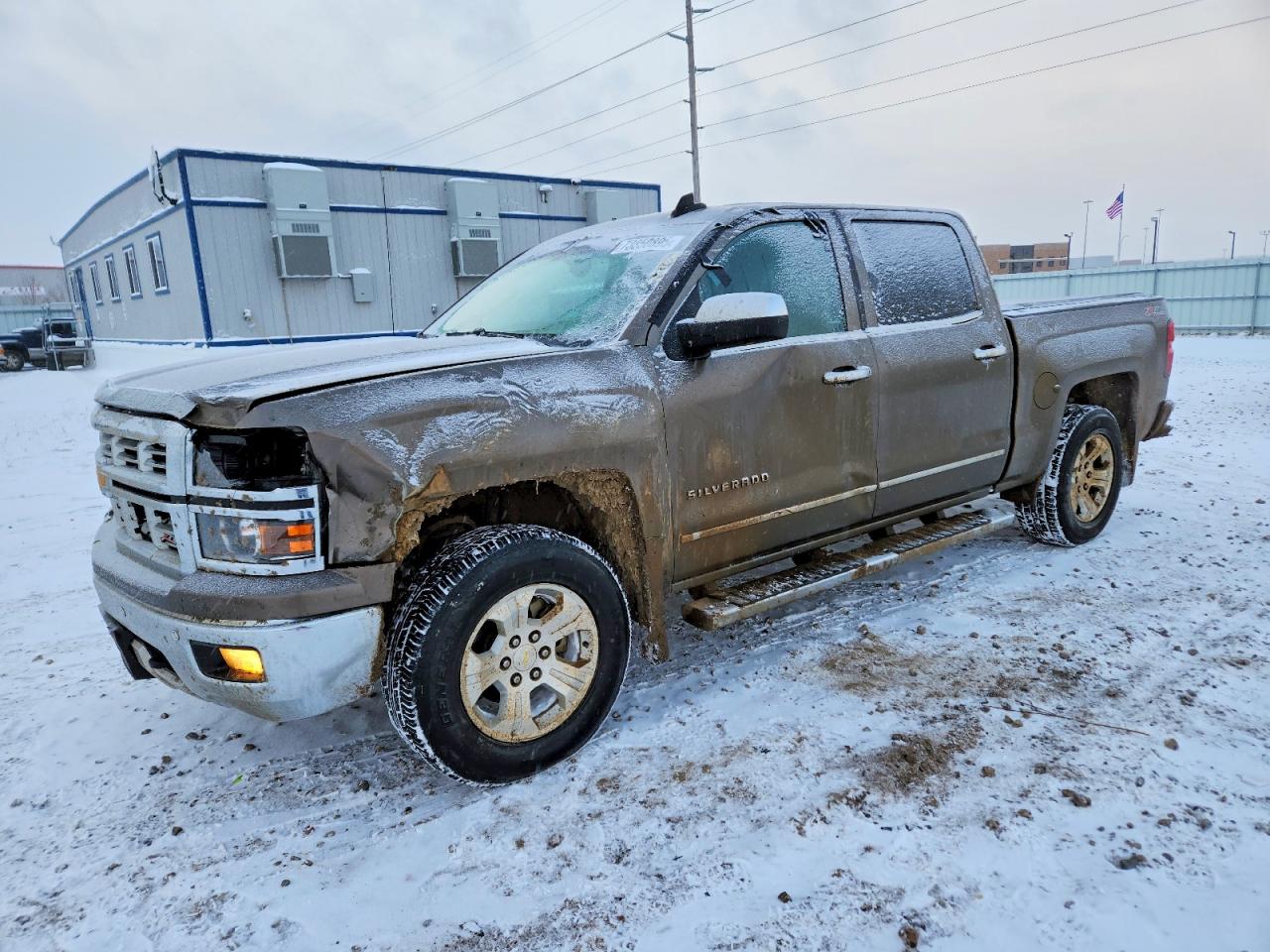 2015 Chevrolet Silverado 1500 LTZ, VIN 3GCUKSEC6FG237753 — Front end