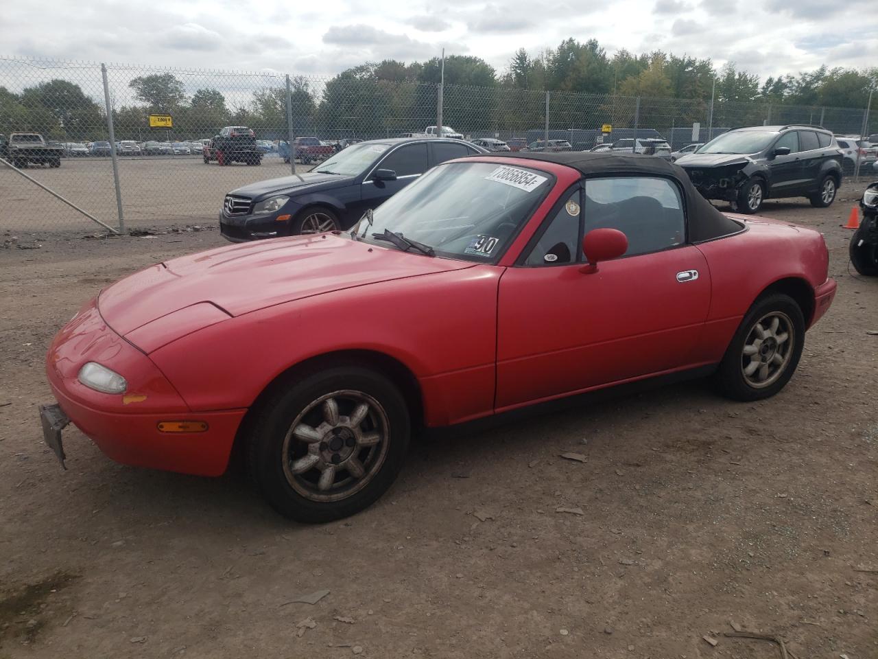 1990 Mazda MX-5 Miata, VIN JM1NA3518L0155535 — Side