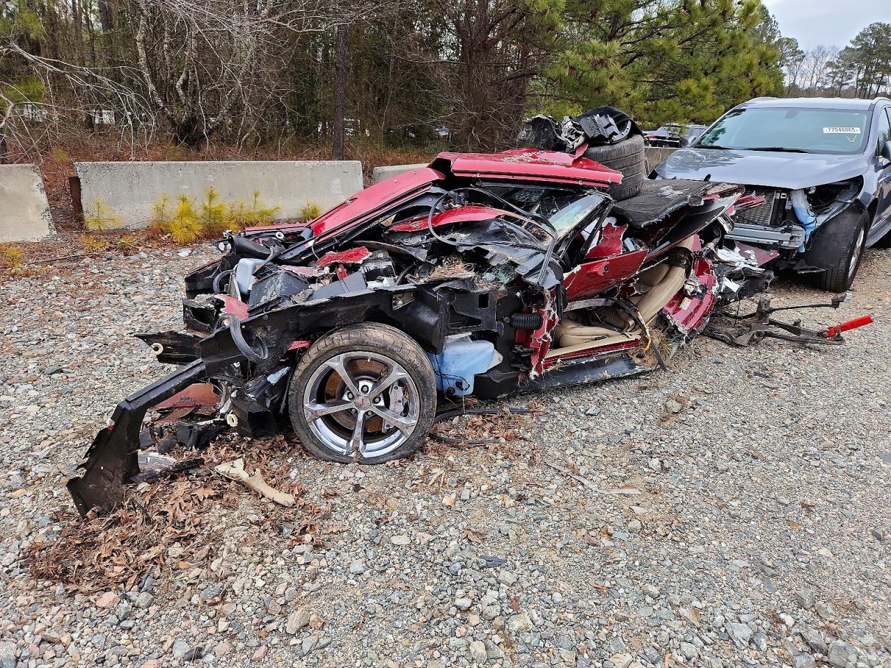2010 Chevrolet Corvette, VIN 1G1YR2DW2A5107518 — All over