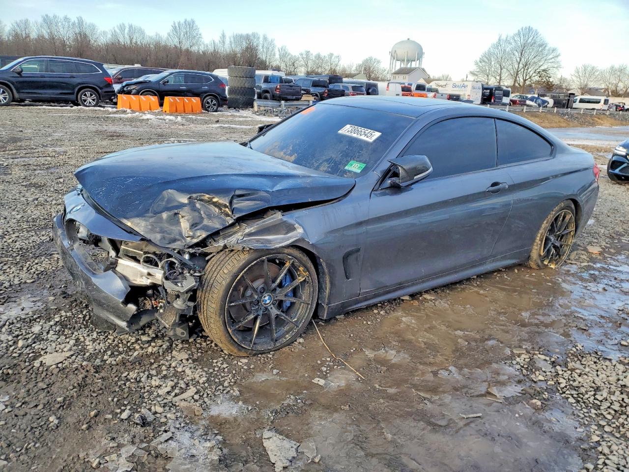 2014 BMW 4 Series 435i, VIN WBA3R1C52EK192286 — Front end