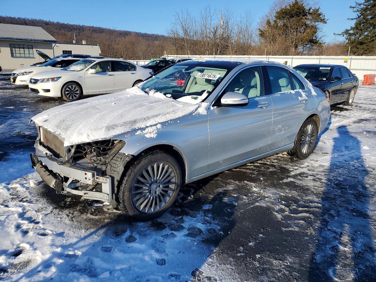 2015 Mercedes-Benz C 300 Luxury, VIN 55SWF4KB2FU012416 — Rejected repair